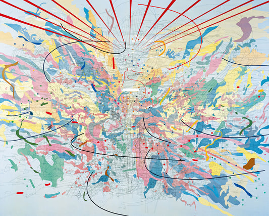 JULIE MEHRETU  - Depiction of Social Behavior