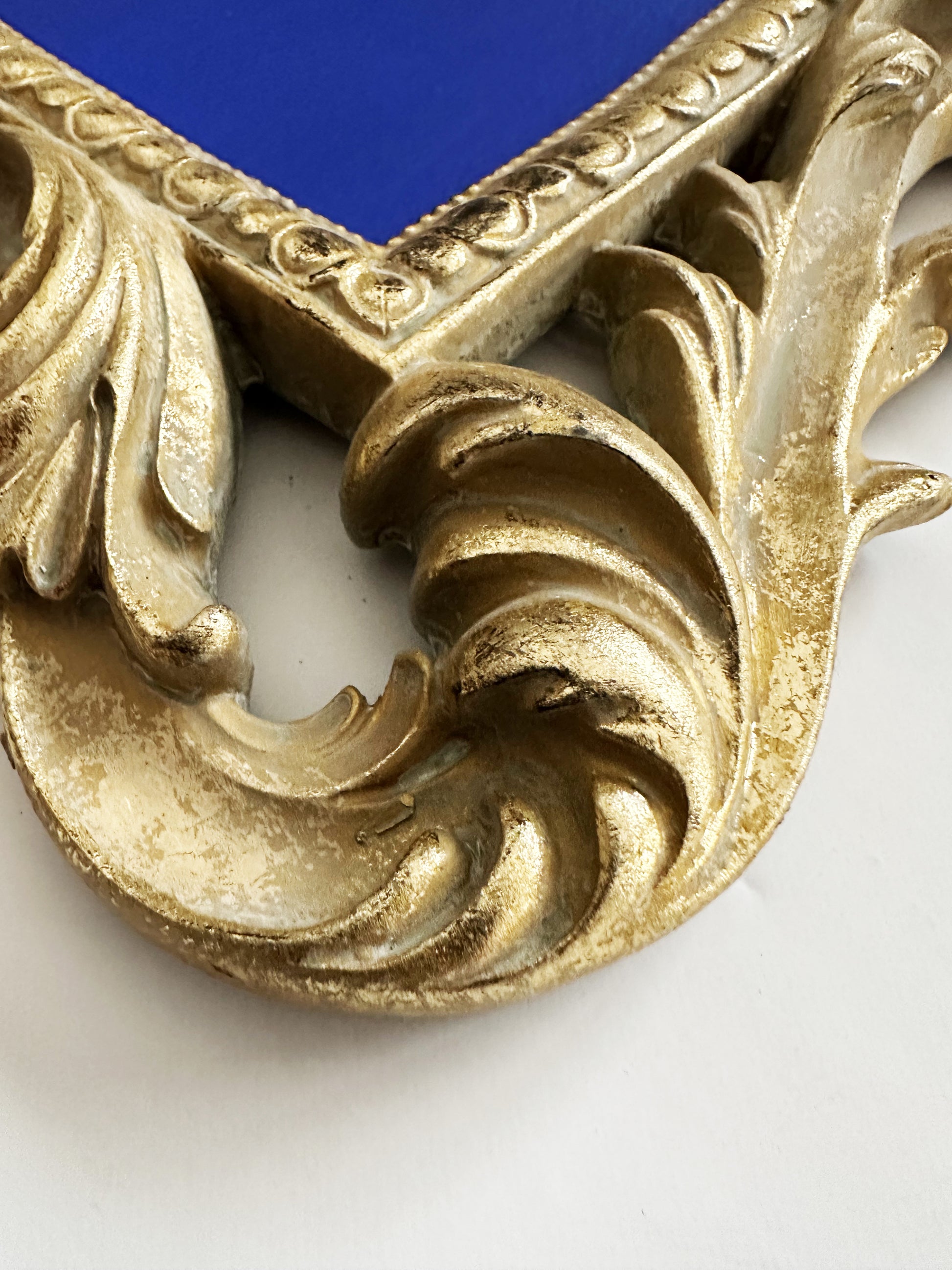 Framed Contemporary Art in Ornate Gold Frame - RP Contemporary Art